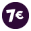 Prezzi tondi: 7€